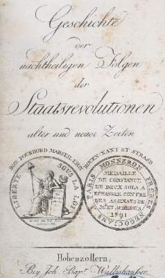 Bild Nr.1: 141-2414 (Wallishausser,J.B. Hrsg.),: (Verschiedene Länder - Geschichte, Revolution)