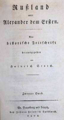 Bild Nr.1: 141-2423 Storch,H. (Hrsg.).: (Verschiedene Länder - Geschichte, Russland)