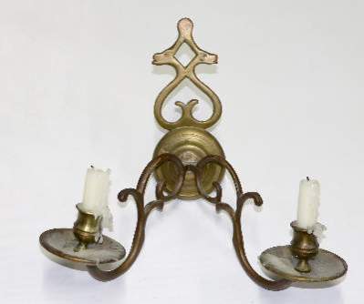 Bild Nr.1: 141-2500 Paar Wandappliken.: (Varia, Metallarbeiten)