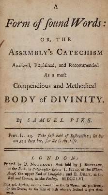 Bild Nr.1: 141-255 Pike,S.: (Alte Drucke, Handschriften und Theologie)