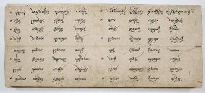 Bild Nr.3: 141-2570 Buddhistisches Manuskript: (Asiatika)