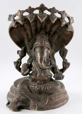 Bild Nr.1: 141-2580 Ganesha Bronze.: (Asiatika)