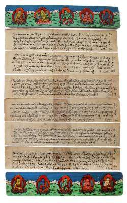 Bild Nr.2: 141-2606 Palmblattschriften.: (Asiatika)