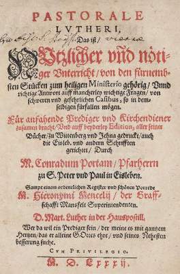 Bild Nr.1: 141-262 Porta,C.: (Alte Drucke, Handschriften und Theologie)