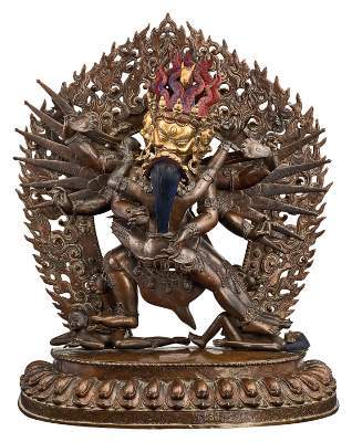 Bild Nr.1: 141-2628 Yuganaddha Hayagriva.: (Asiatika, Tibet)