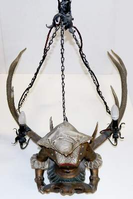Bild Nr.2: 141-2654 Lüsterweibchen 1909.: (Möbel, Lampen)