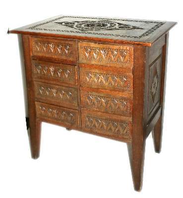 Bild Nr.2: 141-2658 Jugendstil Kommode.: (Möbel, Schränke)