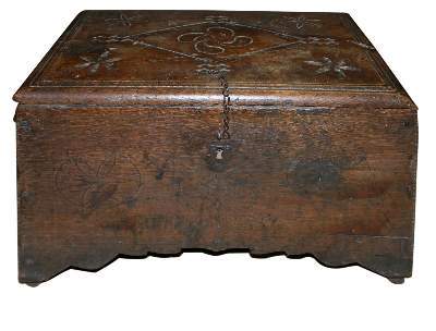 Bild Nr.1: 141-2687 Barocktruhe: (Möbel, Truhen)