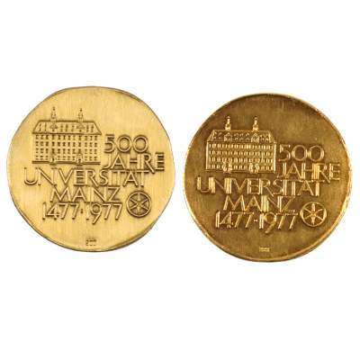 Bild Nr.1: 141-2701 Medaillen: (Münzen und Medaillen, Gold)