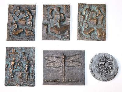 Bild Nr.17: 141-2710 Medaillen, Plaketten und Reliefs.: (Münzen und Medaillen, Medaillen)