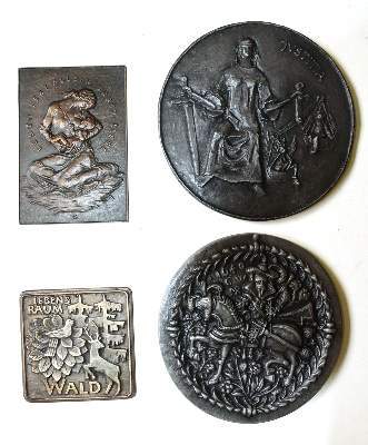 Bild Nr.19: 141-2710 Medaillen, Plaketten und Reliefs.: (Münzen und Medaillen, Medaillen)