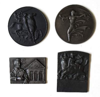 Bild Nr.34: 141-2710 Medaillen, Plaketten und Reliefs.: (Münzen und Medaillen, Medaillen)