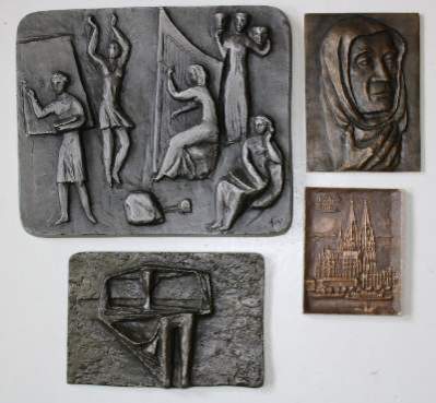 Bild Nr.534: 141-2710 Medaillen, Plaketten und Reliefs.: (Münzen und Medaillen, Medaillen)