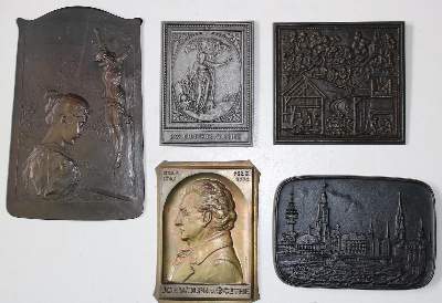 Bild Nr.538: 141-2710 Medaillen, Plaketten und Reliefs.: (Münzen und Medaillen, Medaillen)