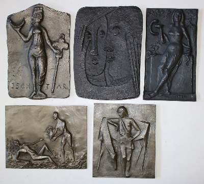 Bild Nr.570: 141-2710 Medaillen, Plaketten und Reliefs.: (Münzen und Medaillen, Medaillen)