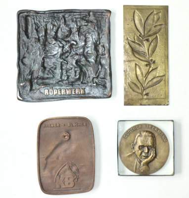 Bild Nr.76: 141-2710 Medaillen, Plaketten und Reliefs.: (Münzen und Medaillen, Medaillen)