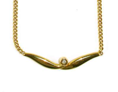Bild Nr.2: 141-2791 Goldcollier.: (Schmuck, Colliers)