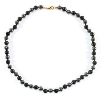 Bild Nr.1: 141-2793 Hämatitkette.: (Schmuck, Colliers)