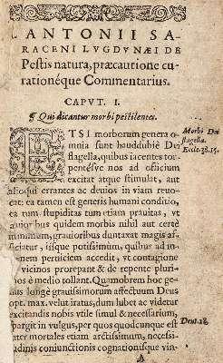 Bild Nr.1: 141-281 (Saracenus,J.A.: (Alte Drucke, Handschriften und Theologie)