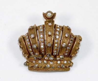 Bild Nr.1: 141-2817 DeNicola Kronenbrosche.: (Schmuck, Modeschmuck)