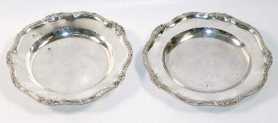 Bild Nr.1: 141-2855 Barockteller Silber: (Silber)