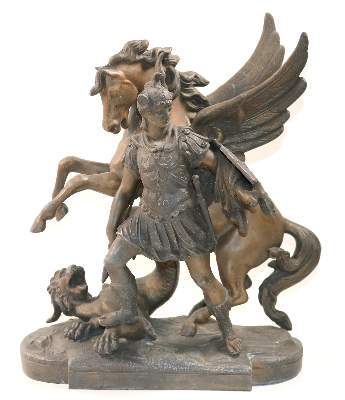 Bild Nr.1: 141-2904 Pegasus u. Perseus: (Skulpturen - Plastiken)