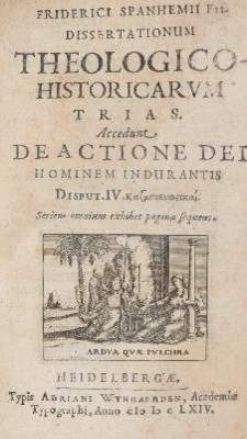 Bild Nr.2: 141-297 Spanheim,F.: (Alte Drucke, Handschriften und Theologie)