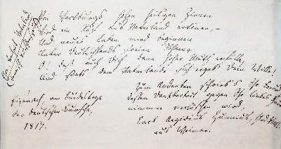 Bild Nr.4: 141-302 Stammbuch: (Stammbücher)