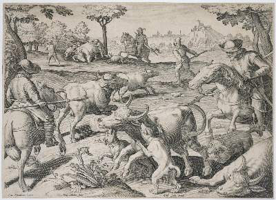 Bild Nr.1: 141-3072 Stradanus,J.: (Varia, Jagd)