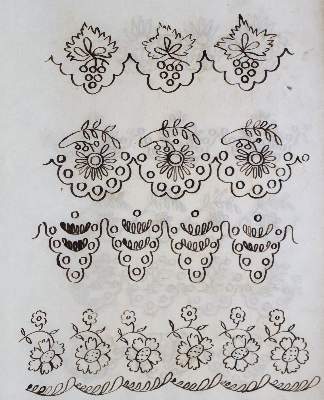 Bild Nr.2: 141-3111 Zeichenheft: (Varia, Pflanzenornamente)
