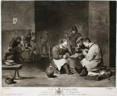 Bild Nr.1: 141-3138 Kartenspieler.: (Varia, Spiele)