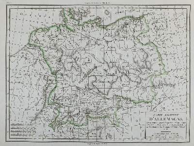 Bild Nr.1: 141-3163 Carte d'Allemagne.: (Deutschland)