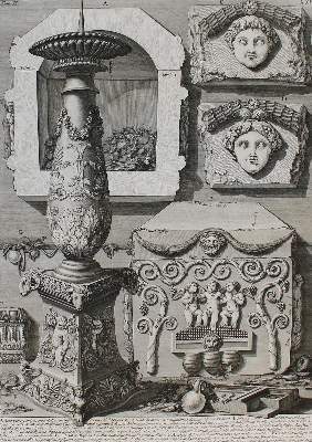 Bild Nr.1: 141-3328 Piranesi,G.B.: (Ausland, Italien, Rom)