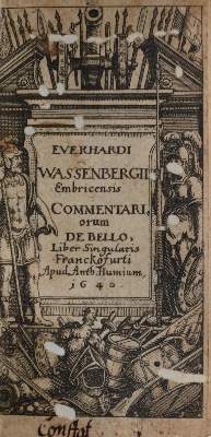 Bild Nr.1: 141-333 Wassenberg,E.: (Alte Drucke, Handschriften und Theologie)