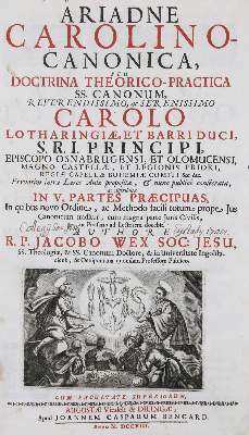 Bild Nr.1: 141-335 Wex,J.: (Alte Drucke, Handschriften und Theologie)