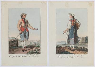 Bild Nr.2: 141-3377 Sammlung: (Ausland, Schweiz, Trachten)