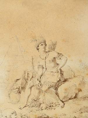 Bild Nr.3: 141-3409 Unbekannter Zeichner: (Künstlergraphik, Allegorien)