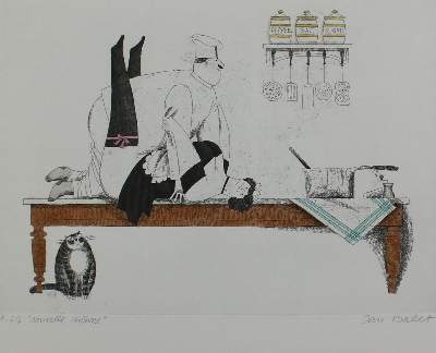 Bild Nr.3: 141-3447 Balet, Jan: (Künstlergraphik)