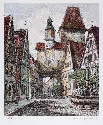 Bild Nr.24: 141-3455 Barth-Uchatzy, Ludwig: (Künstlergraphik)