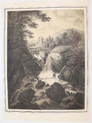 Bild Nr.2: 141-3461 Bayrischer Gemäldesaal.: (Künstlergraphik)