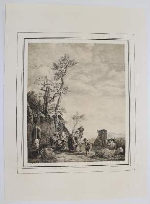 Bild Nr.7: 141-3461 Bayrischer Gemäldesaal.: (Künstlergraphik)