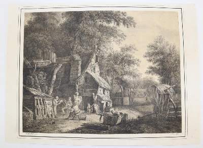 Bild Nr.8: 141-3461 Bayrischer Gemäldesaal.: (Künstlergraphik)