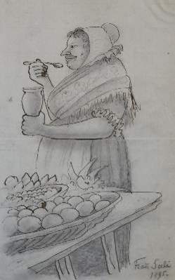 Bild Nr.2: 141-3491 Block, August: (Künstlergraphik)