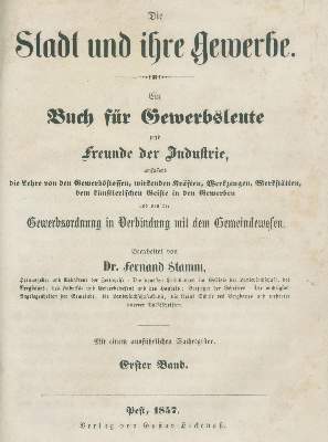 Bild Nr.1: 141-357 Stamm,F.: (Wirtschaft, Gewerbe)