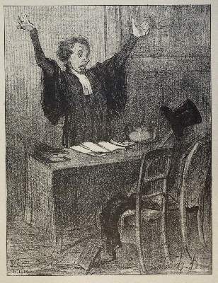 Bild Nr.4: 141-3581 Daumier, Honoré: (Künstlergraphik)