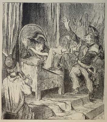Bild Nr.5: 141-3581 Daumier, Honoré: (Künstlergraphik)