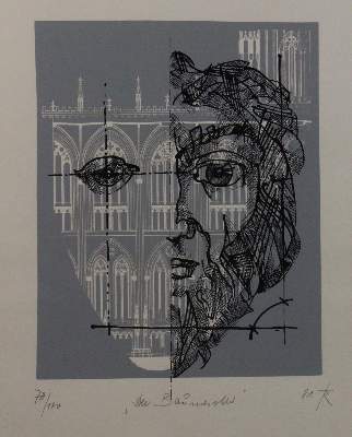 Bild Nr.24: 141-3586 Degenhardt, Manfred: (Künstlergraphik)