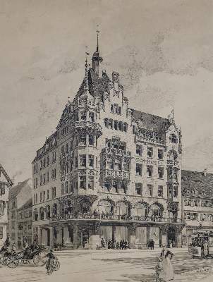 Bild Nr.1: 141-3602 Dom-Hotel.: (Künstlergraphik)