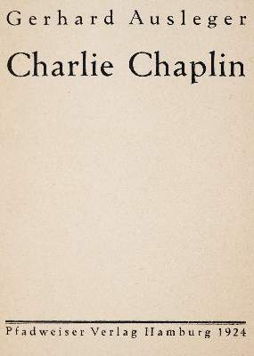 Bild Nr.2: 141-362 Ausleger,G.: (Film - Theater - Tanz, Chaplin)
