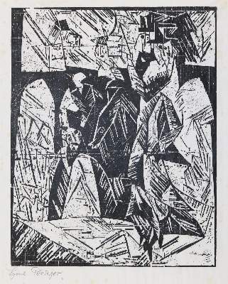 Bild Nr.1: 141-3665 Feininger, Lyonel: (Künstlergraphik)